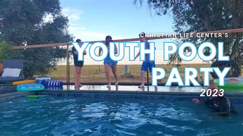 Youth Pool Party Celebration Youtube