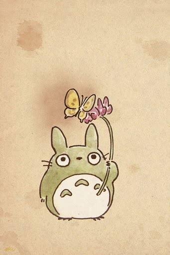 Free Download Cute Totoro Phone Wallpaper 341x512 For Your Desktop