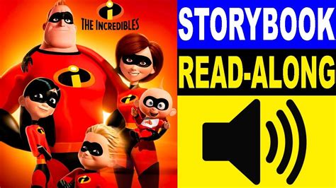 The Incredibles Read Along Storybook Read Aloud Story Books Books