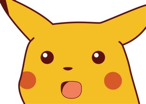 Epic Surprised Pikachu Meme Pokemon Pikachu Pokemon Character