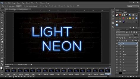 How To Create A Led Screen Text Effect In Photoshop Photoshop Images