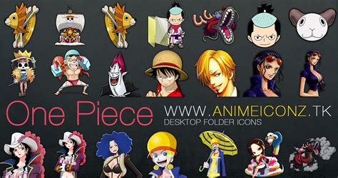 One Piece Desktop Folder Icon Animeiconz
