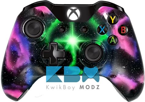 Custom Galaxy Nebula Xbox One Controller Kwikboy Modz