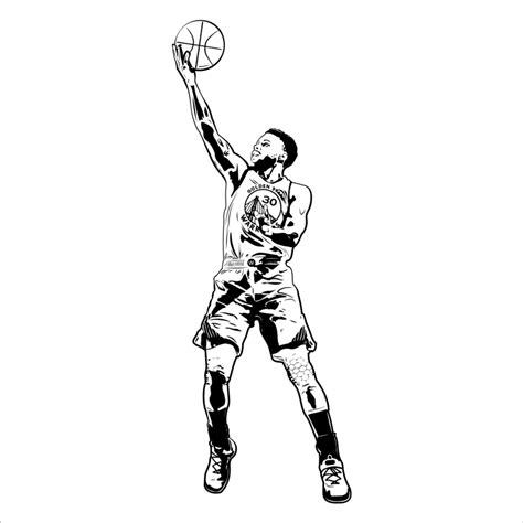 Curry Baloncesto Vinilos Baloncesto Murales De Pared