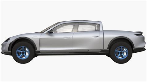 Porsche Taycan Pick Up Truck Concept 3d Model Turbosquid 2023806
