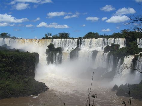 Iguazu Falls Argentina Side Panaromic View