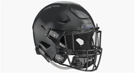 The football helmet is a piece of protective equipment used mainly in gridiron football. Football Helmet Riddell SpeedFlex - CGHero