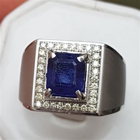 Check spelling or type a new query. Jual D152 cincin perak blue safir intan berlian diamond no ...
