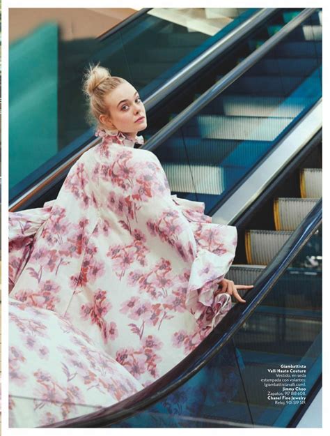 Elle Fanning Instyle Magazine Spain December 2019 Issue • Celebmafia