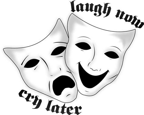 Laugh And Cry Png Laugh Now Cry Later Symbol Clipart Large Size Png Image Pikpng