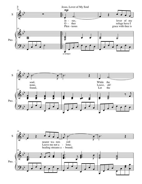 Lead me guide me everyday. Jesus, Lover of My Soul Sheet Music by Chas Hathaway