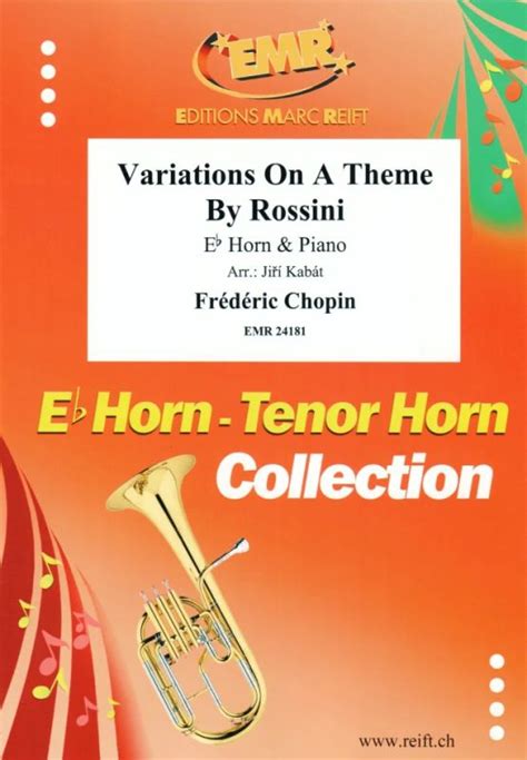 Variations On A Theme By Rossini From Frédéric Chopin Buy Now In The