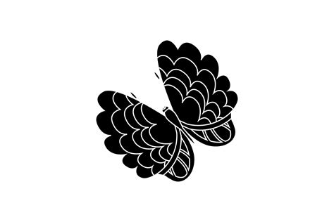 Butterfly Motif Pattern Silhouette Graphic By Samanostudio · Creative