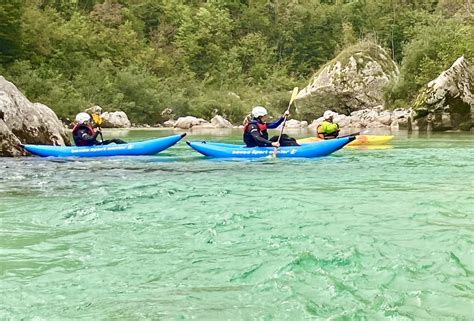 Whitewater Kayaking On The Soca River Outdoor Adventure Sampler