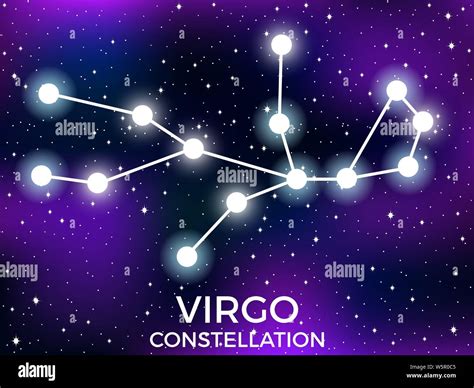 Virgo Cluster Of Galaxies Stock Vector Images Alamy