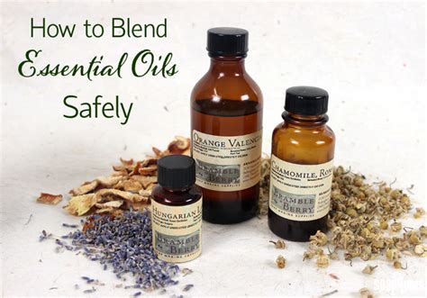 How To Blend Essential Oils Safely Soap Queen
