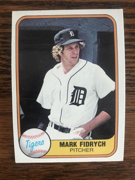 A journey of getting an entire set of 660 cards autographed by the players that made the game great. 1981 Fleer #462 Mark Fidrych Baseball Card | Sports Trading Cards and Memorabilia