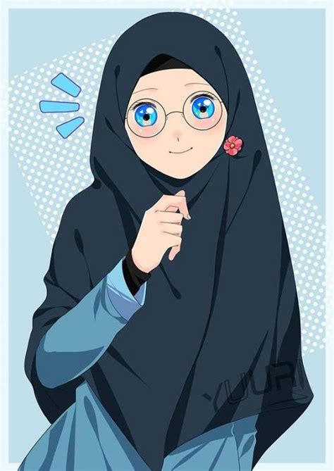 A Woman In A Hijab With Blue Eyes And A Flower On Her Finger