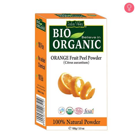 Indus Valley Bio Organic 100 Herbal Orange Peel Powder Reviews Price