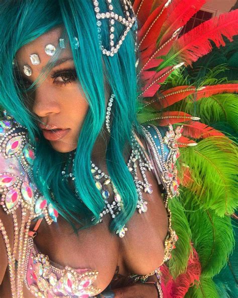 Rihanna At The Carnival In Barbados Hot Celebrity Pictures