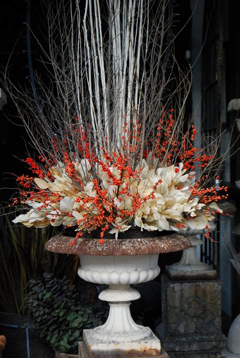 Winter Containers Deborah Silver And Co Fall Container Gardens Fall