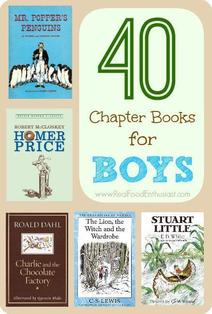 40 Great Chapter Books For Boys Ages 9 12 Books For Kids Books