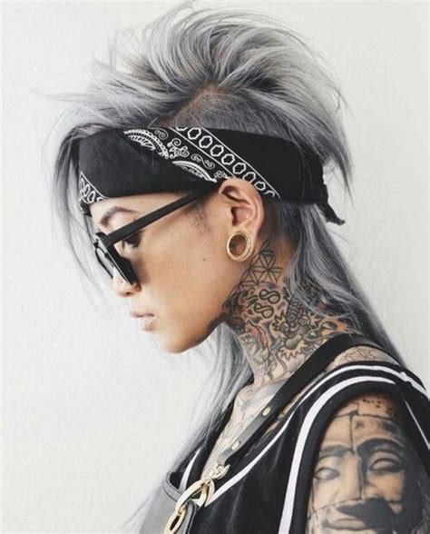 If you're aiming for a shorter. Pin by Dawn Fraley on Fashion | Androgynous haircut, Thick hair styles, Salt and pepper hair