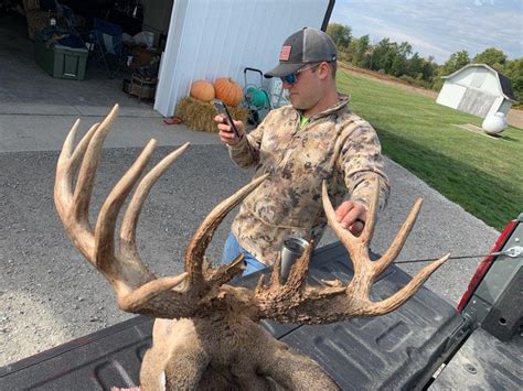Indiana Trace Kobles Deer Reduction Zone Giant Buck Big Deer