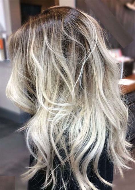 Vivids, pastels, chromasilk & more. Fantastic Ashy Blonde Hair Colors with Dark Roots in 2019 ...