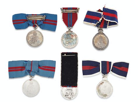 A Collection Of Six Coronation Medals Christies