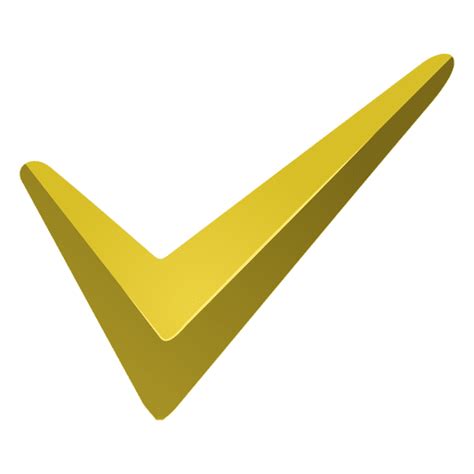 Yellow Checkmark Icon Free Yellow Check Mark Icons Images