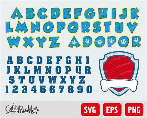 Paw Patrol Alphabet Svg Free 137 Svg Png Eps Dxf File