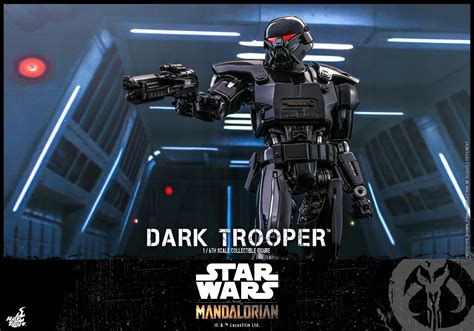 Hot Toys Dark Trooper Sixth Scale Figure Mintinbox