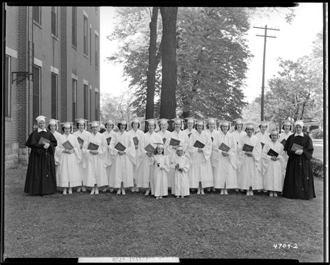 St Josephs Hospital 544 West Second 2nd Street Nurses Graduation