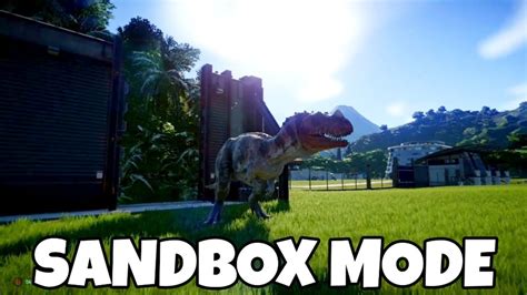 Jurassic World Evolution Sandbox Mode Gameplay Xbox Oneps4 Youtube