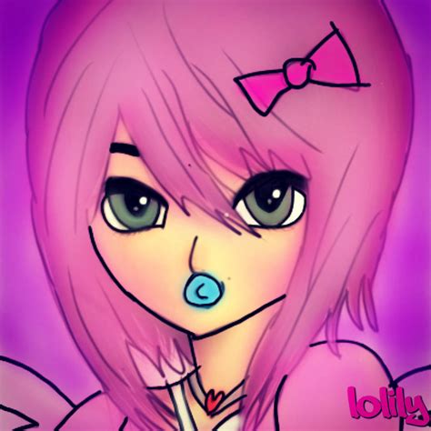 Cute Pink Anime Girl By Lolilylol On Deviantart