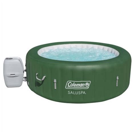 Coleman Saluspa 6 Person Round Inflatable Outdoor Spa With Api Ez Ph