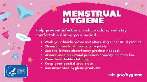 Menstrual Hygiene Water Sanitation And Environmentally Related Hygiene Cdc