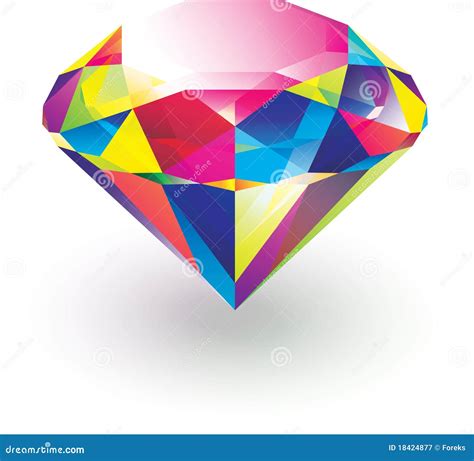 Colorful Diamond Royalty Free Stock Photography Image 18424877