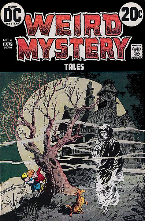 Weird Mystery 6 1973 Cover By Jack Sparling Arte Dc Comics Sci Fi
