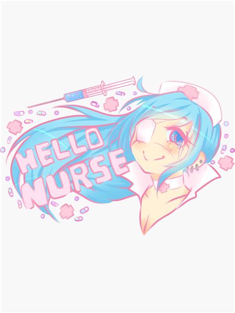 Helloooo Nurse Sticker By VisceraKing Redbubble