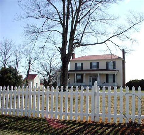 Exterior View Of The Bartlett Yancey House Yanceyville