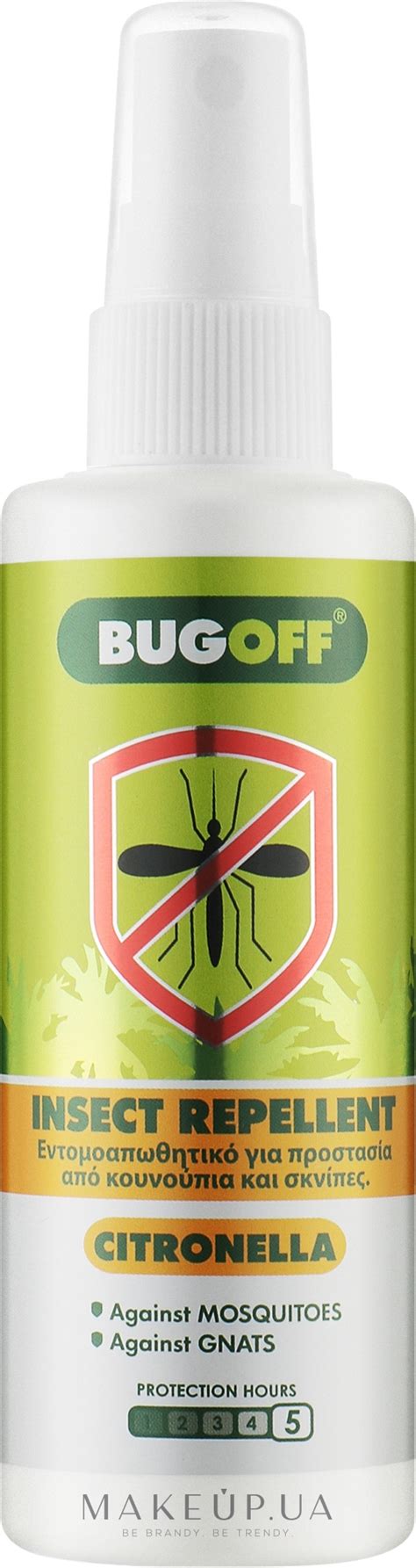 Спрей от укусов насекомых с цитронеллой - Madis Bug Off Insect ...