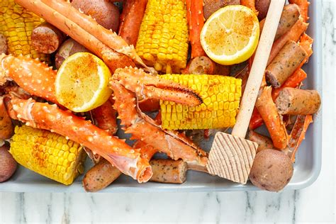 Seafood Boil Recipe Couple In The Kitchen