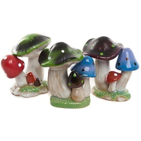 Image Detail For Assorted Mushroom Garden Ornaments Poundland Tree