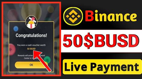 Instead 50 BUSD Binance New Offer Today 2023 Binance Lunar New