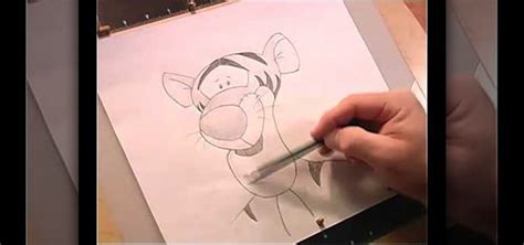 How To Draw Tigger From Winnie The Pooh Drawing Illustration