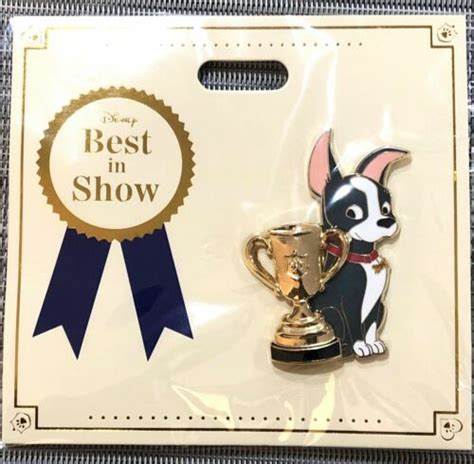 2019 Disney D23 Expo Wdi Mog Best In Show Dog Pixar Feast Winston Pin