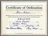 Texas Ordained Minister License Free Images