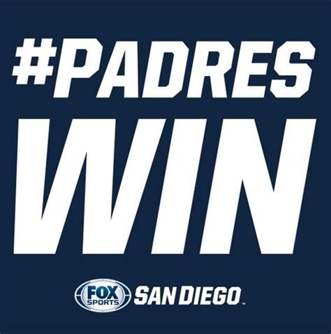 Fox Sports San Diego On Twitter The Best Kind Of Padreswin Is One